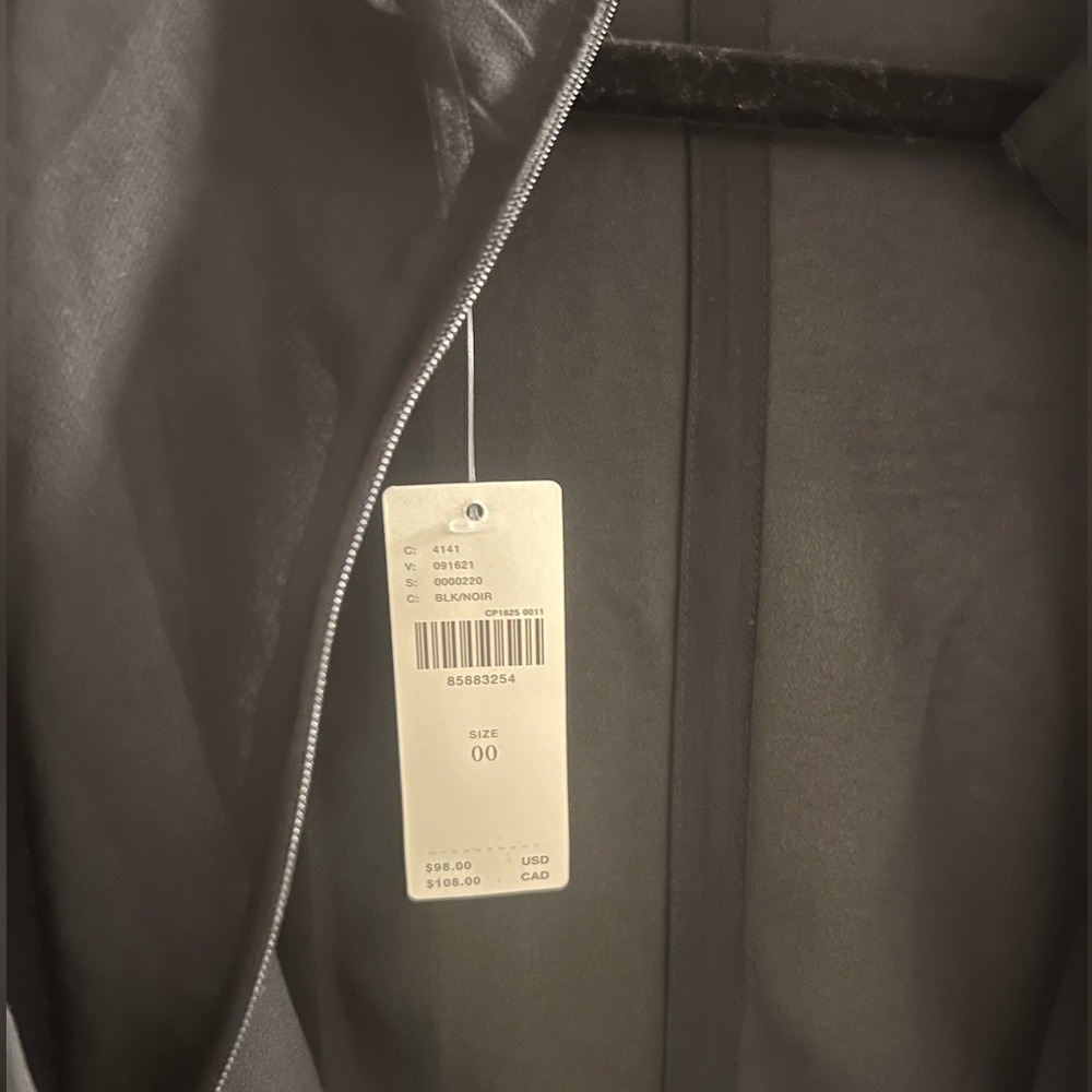 Anthropologie Sheer Black Midi Dress - Picture 2 of 3